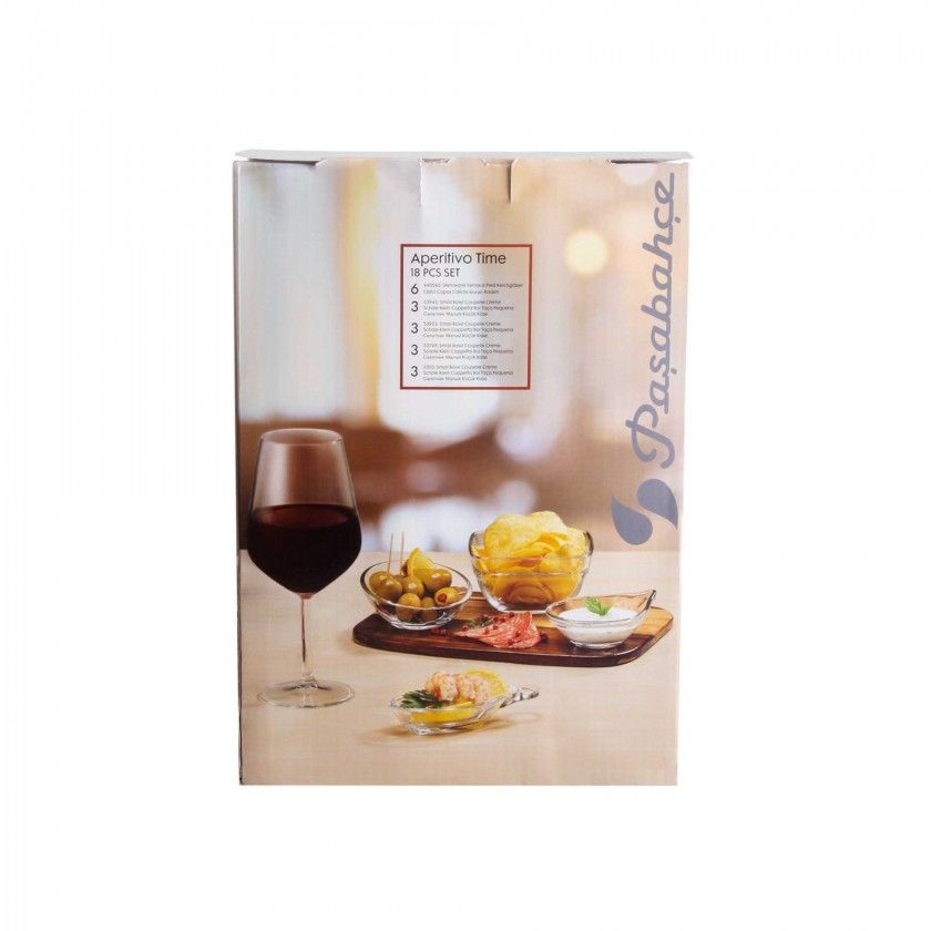 Conjunto Aperitivo Time 18 Peas