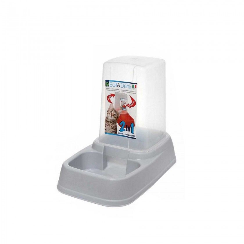 Comedouro / Bebedouro com Reservatrio 3700ml 33X19X27.5cm