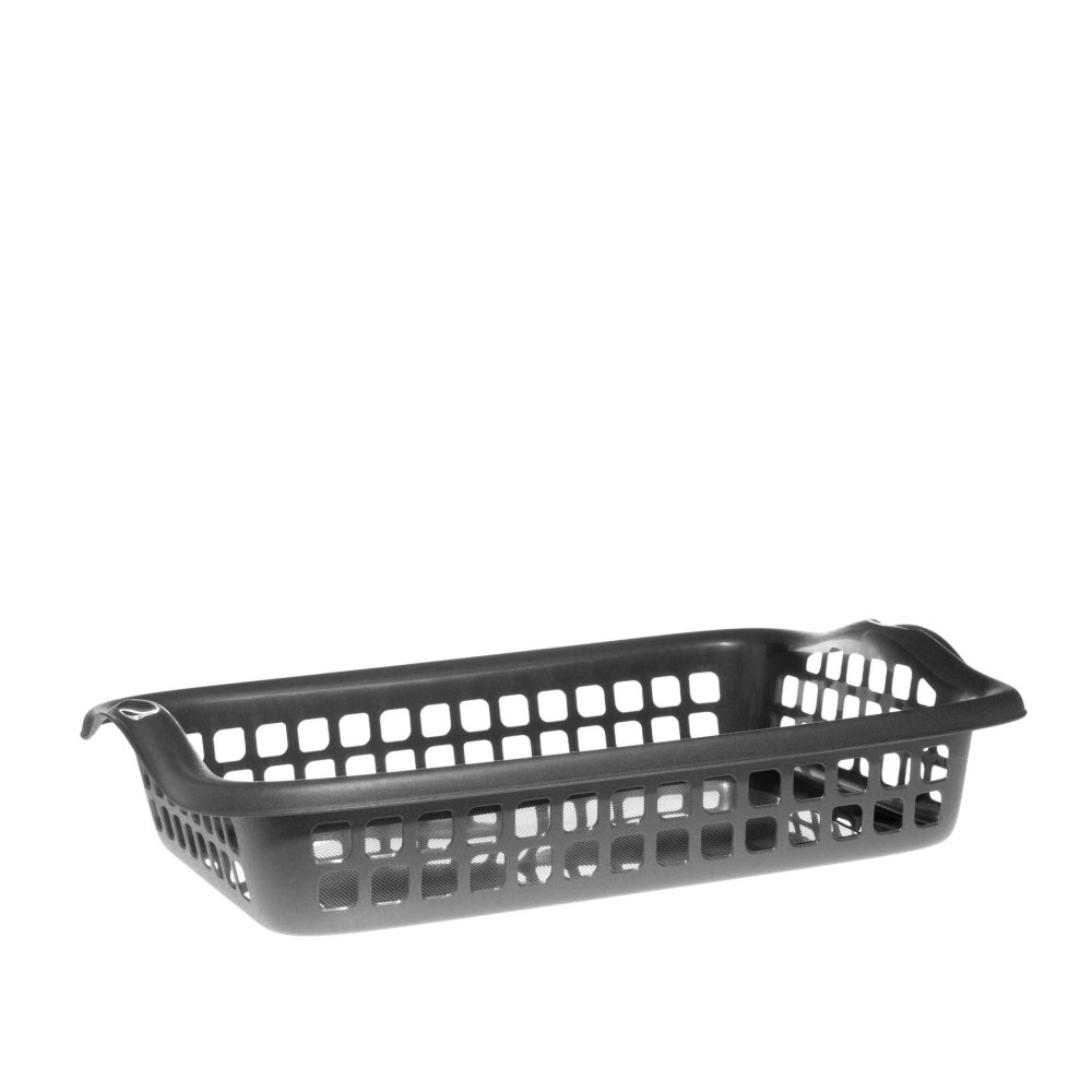 Cesto Roupa Polipropileno Lowbasket Antracite 60X40cm