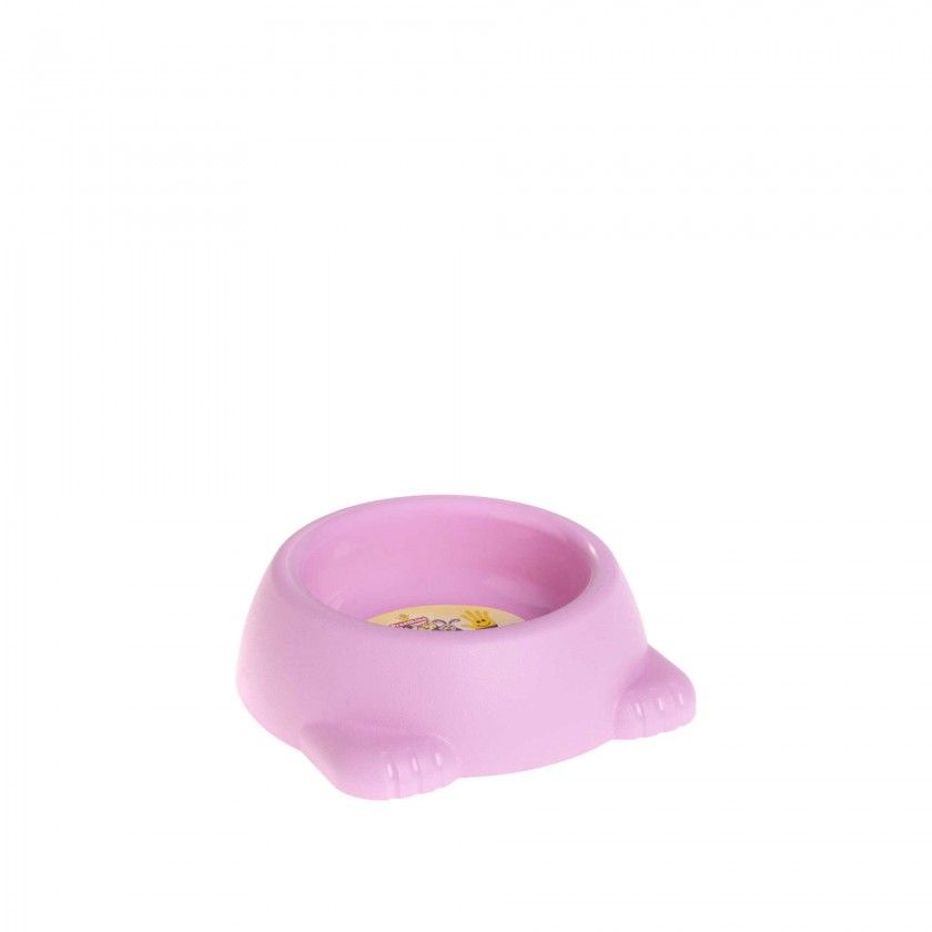 Comedouro/Bebedouro Polipropileno Mycool Rosa Beb 300ml