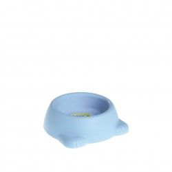Comedouro/Bebedouro Polipropileno Mycool Azul Beb 300ml