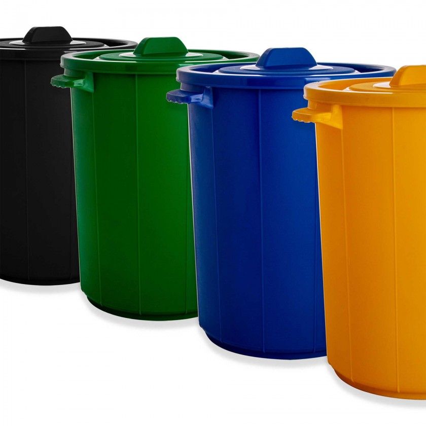 Balde Plástico Eco Redondo 45l Balde Plástico Eco Redondo 45l