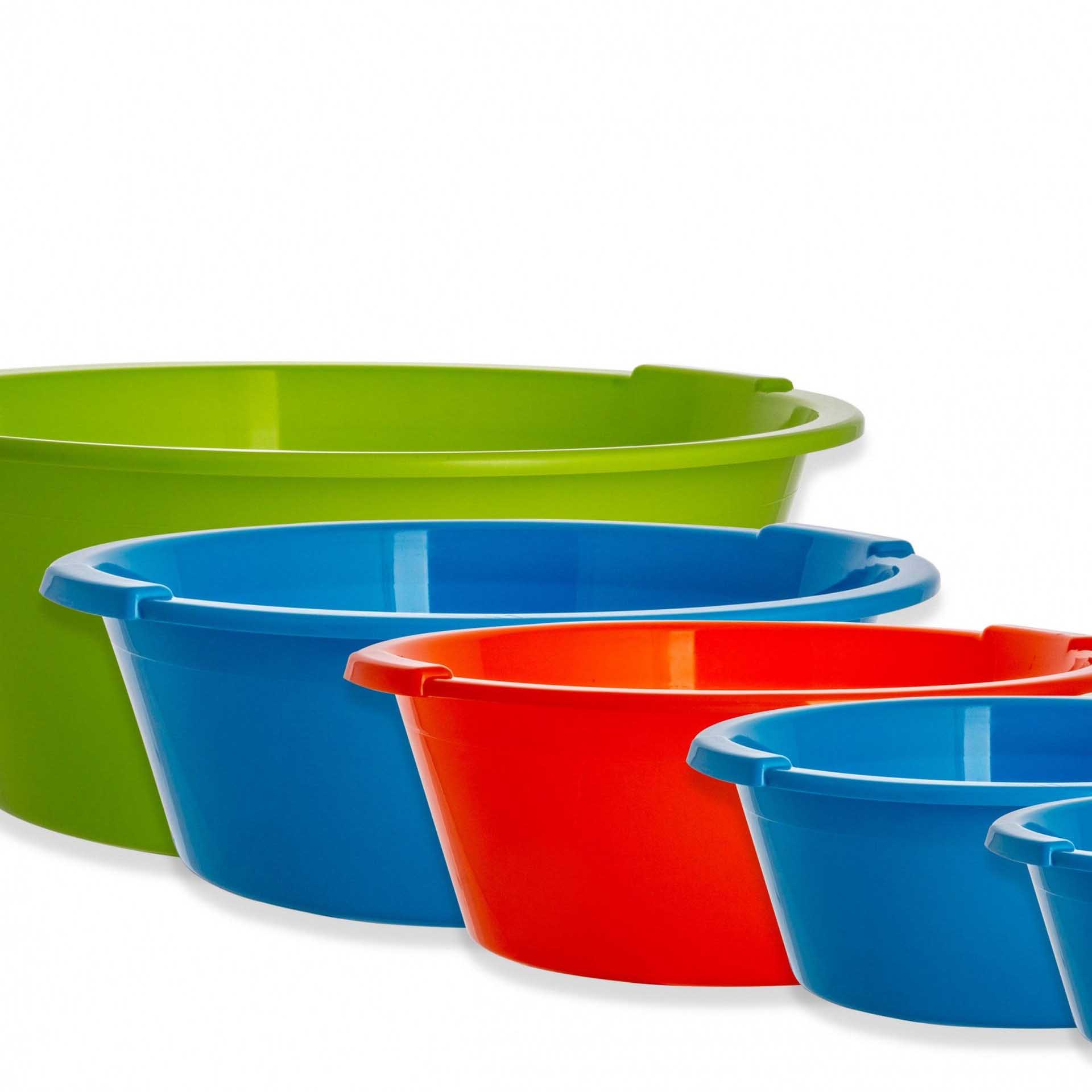 Bacia Plástica Simple Redondo