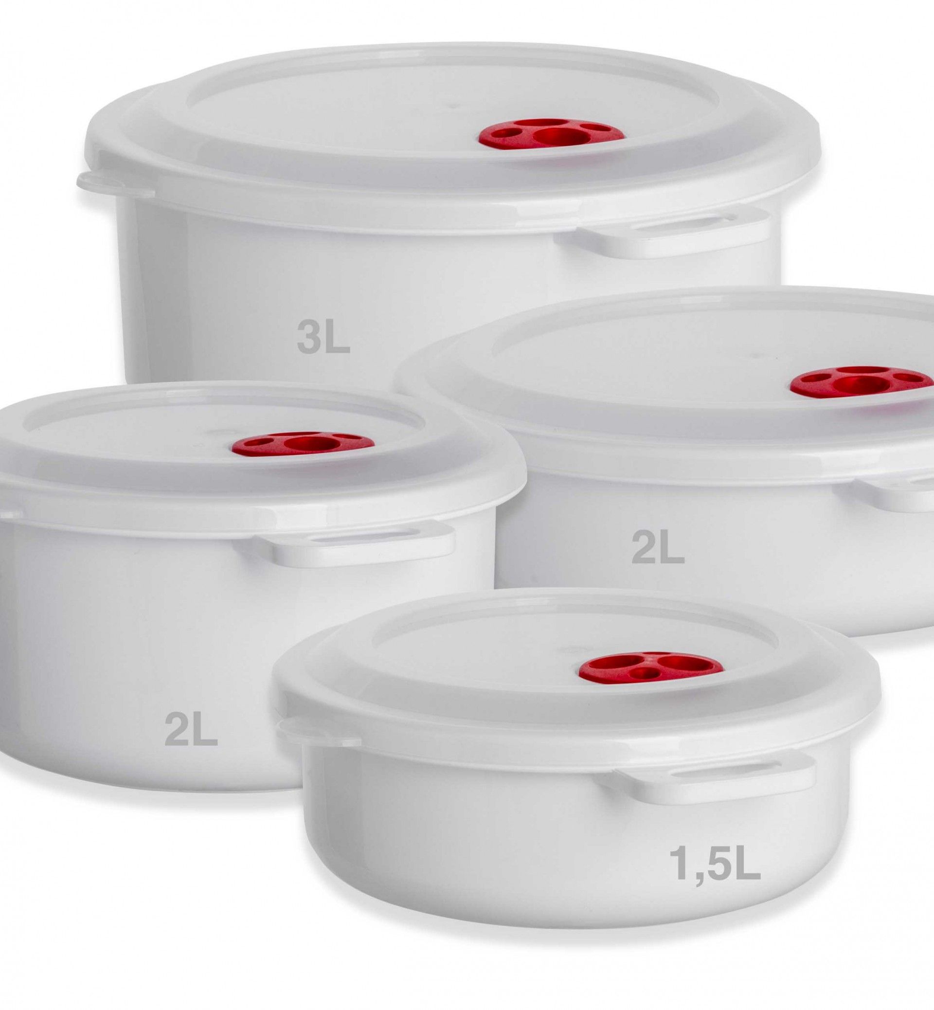 Caixa Hermética Ding Microondas com Tampa