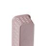 Cesto Multiusos Plstico Rattan Retangular Rosa 800ml 24.2X8X6cm