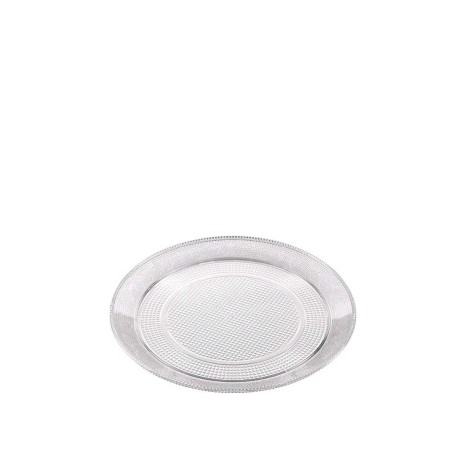 Bandeja Pl�stica Luxe Redondo Incolor 25X1.4cm - Image product
