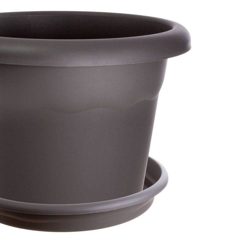 Vaso Plástico Antracite Vaso Plástico Antracite