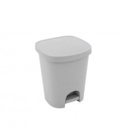 Balde Lixo com Pedal Plstico Quadrado 25l 35X30X42cm