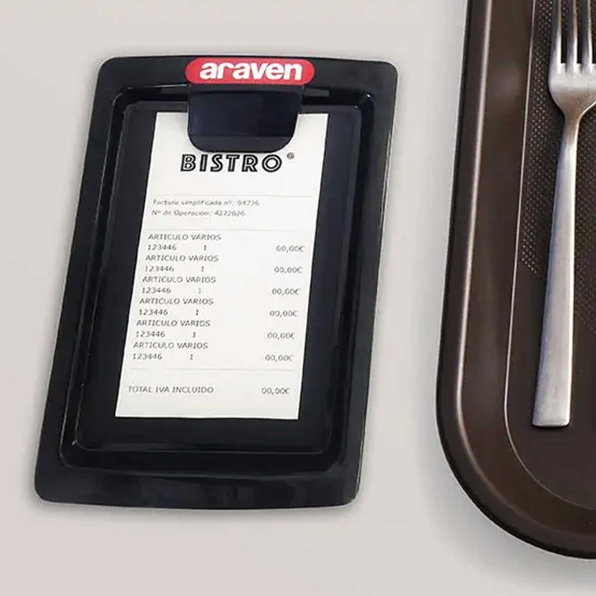 Bandeja Conta Preta 21.2X13.8X2.1cm