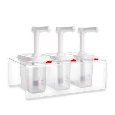 Dispensador Molhos Gn1/9 1500ml 17.6X10.8X19cm