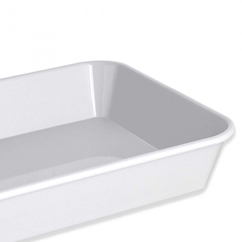 Tabuleiro Fundo Estireno Branco 20X15X4cm Tabuleiro Fundo Estireno Branco 20X15X4cm