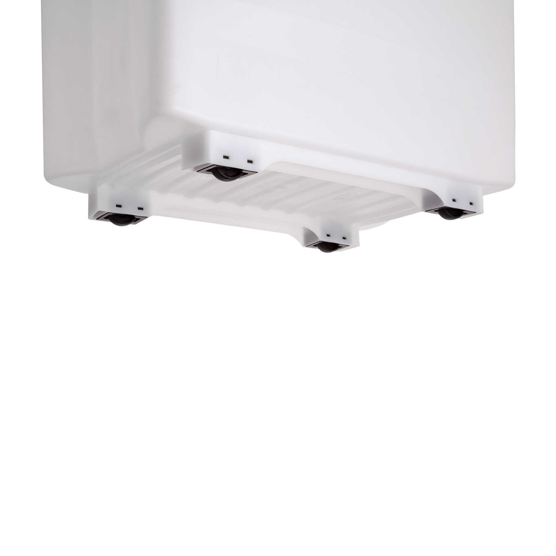 Caixa Food Fecho Metálico com Rodas 90L 70.5X46.5X48cm