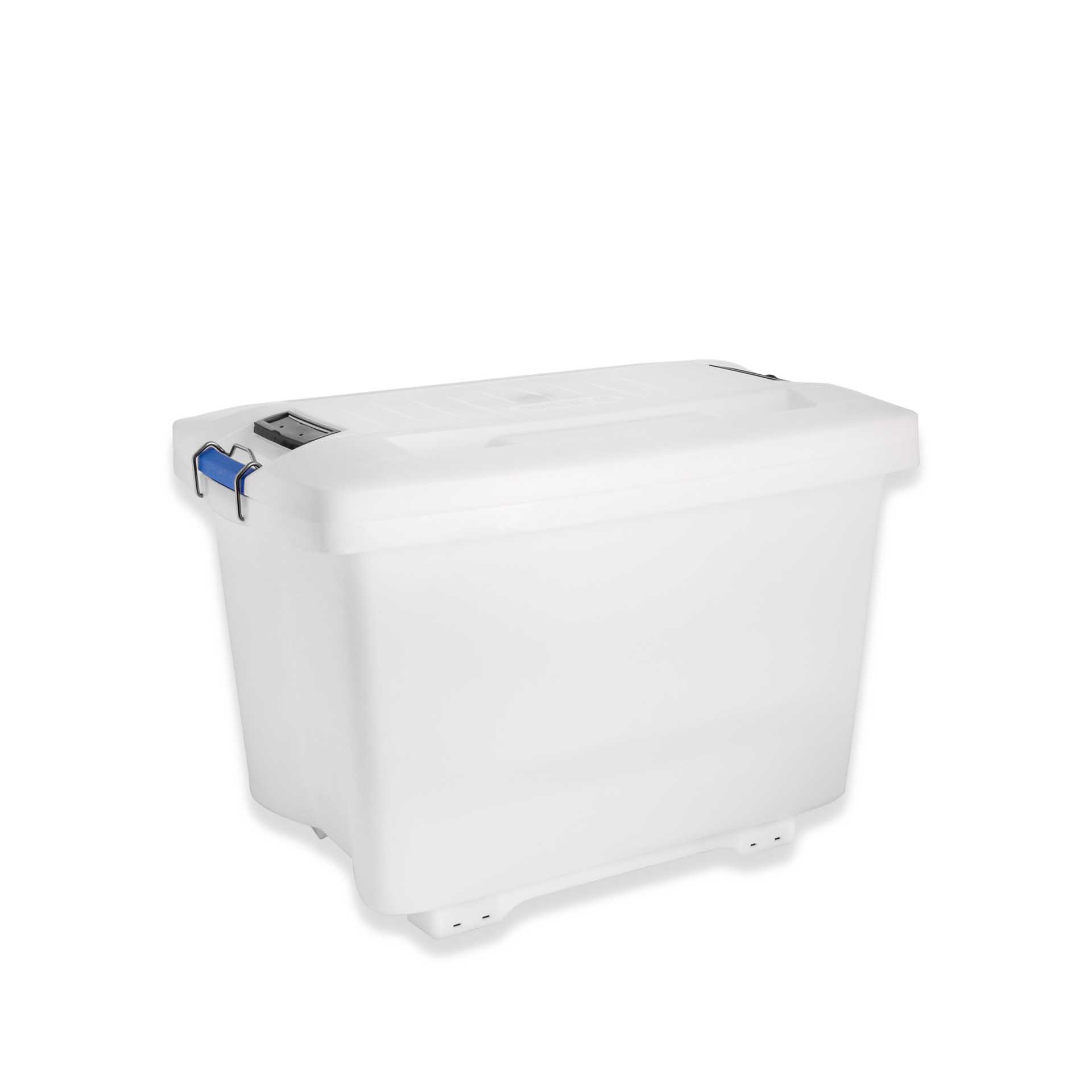 Caixa Food Fecho Metálico com Rodas 70L 65.5X43.5X45.5cm