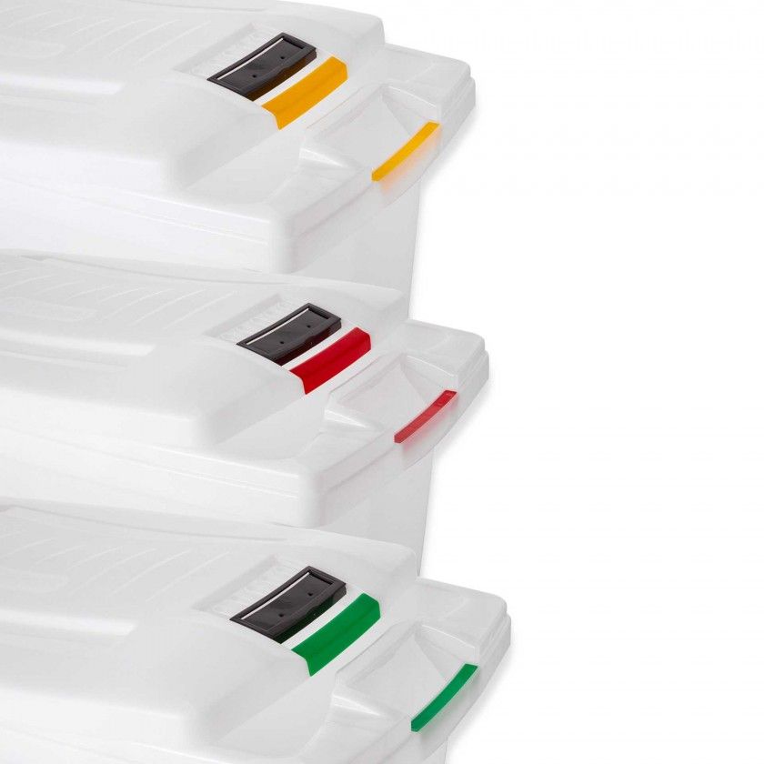 Caixa Food Fecho Metlico 50L 60X39.5X41cm