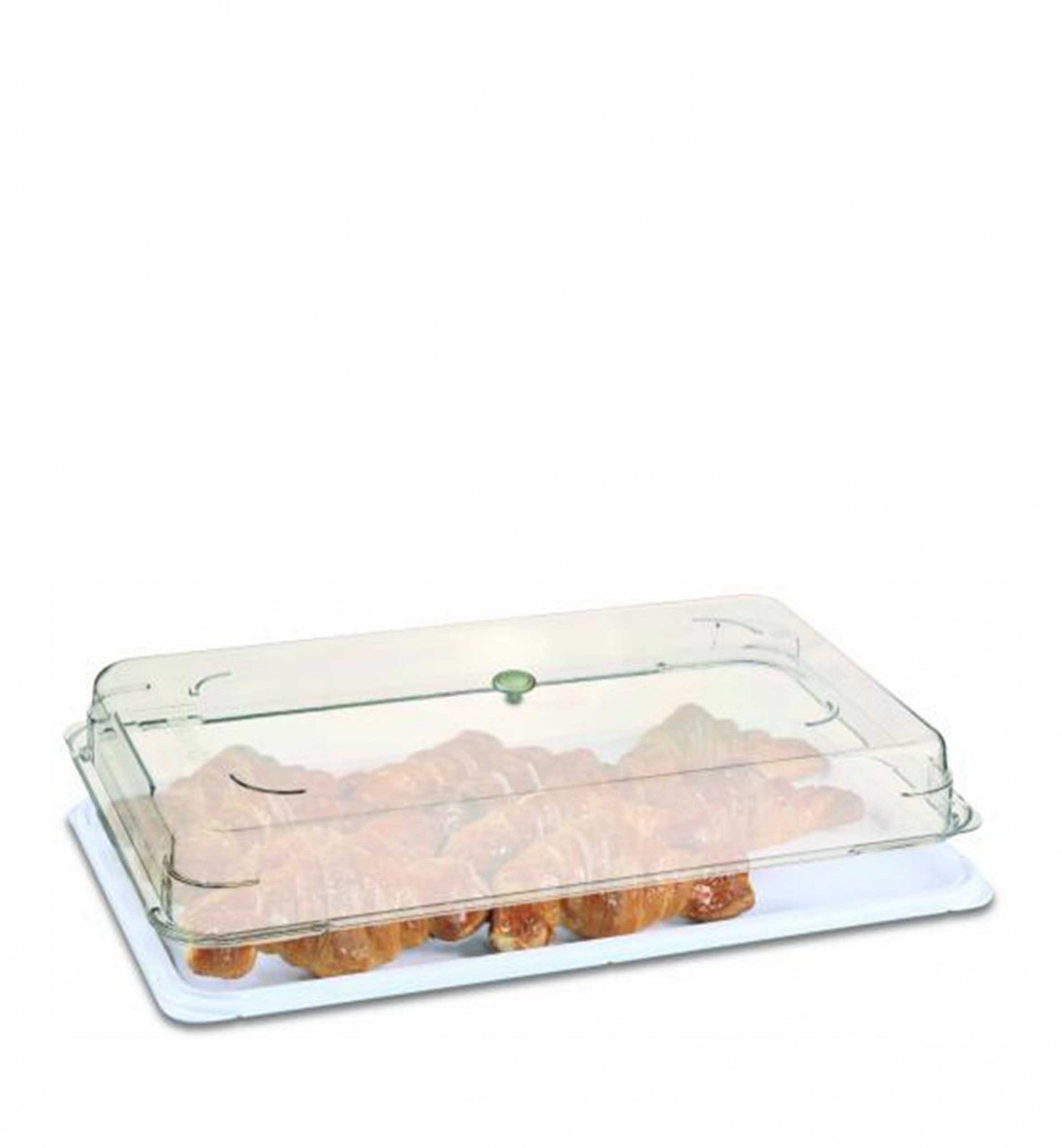 Bandeja Expositora Gn1/1 com Tampa 2L+9L 53X32.5X8.2cm