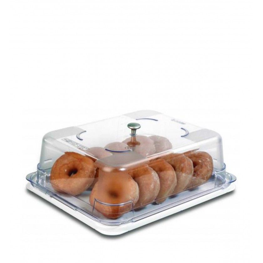 Bandeja Expositora Gn1/2 com Tampa 1L+6L 32.5X26.5X11.8cm