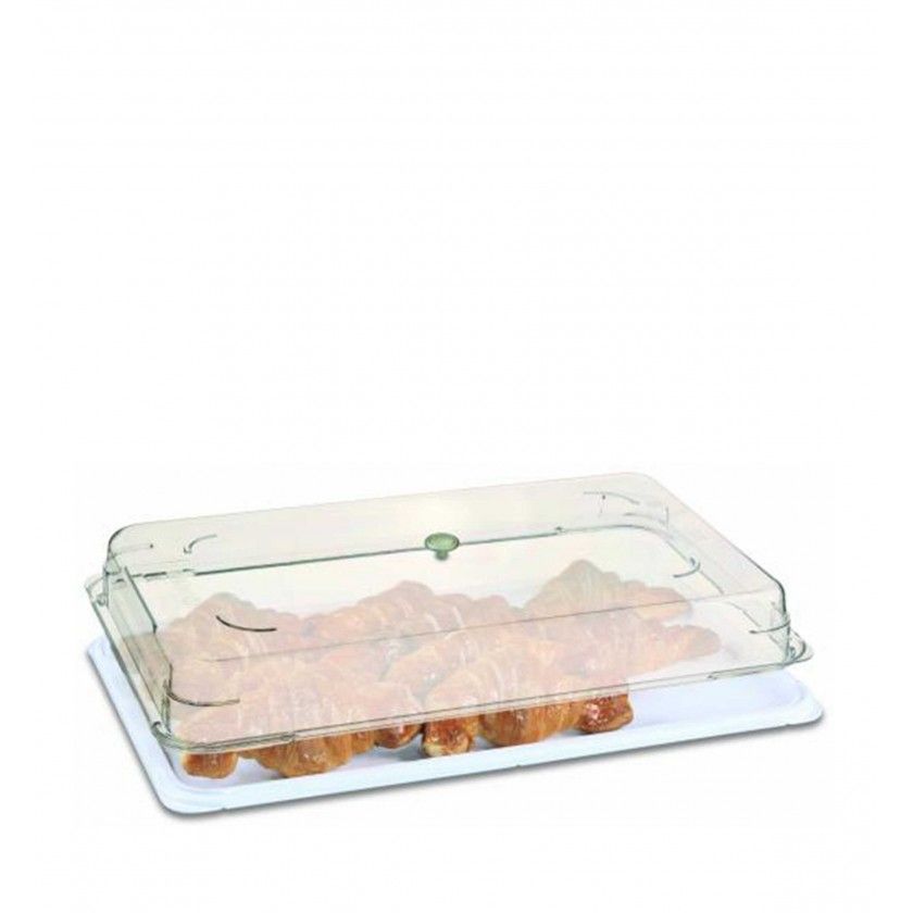 Bandeja Expositora Gn1/1 com Tampa 2L+9L 53X32.5X8.2cm