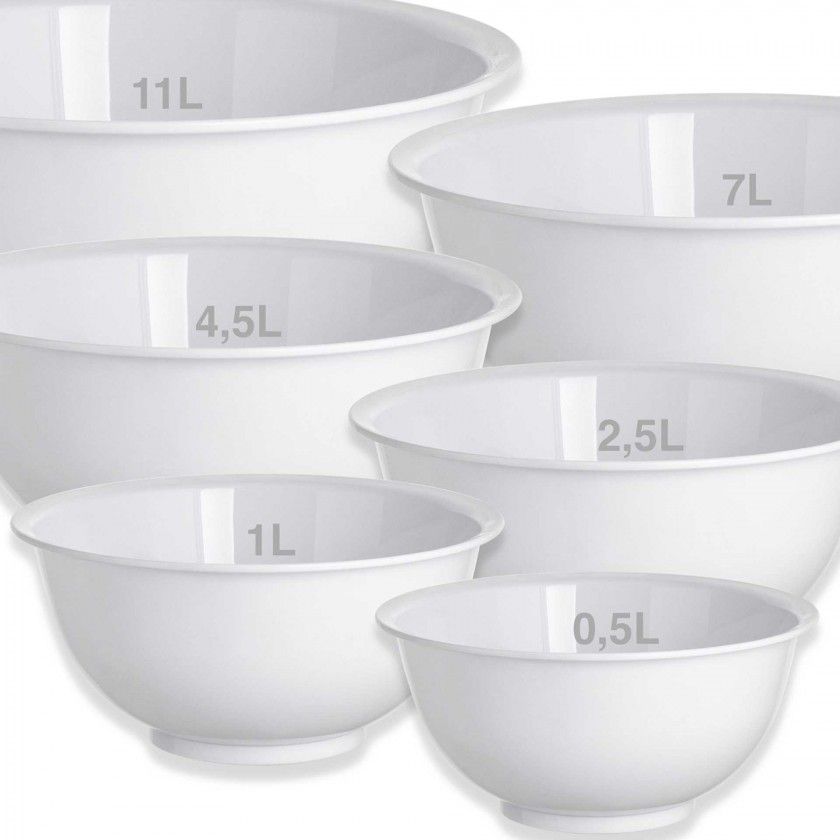 Tigela Polipropileno Branco 4500ml 28X14cm Tigela Polipropileno Branco 4500ml 28X14cm