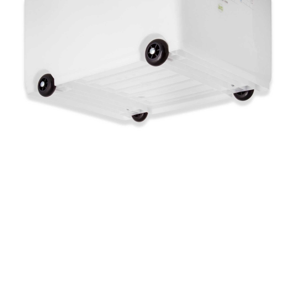Caixa Hermética Fecho Duplo e Rodas 60L 53X39.6X37.8cm