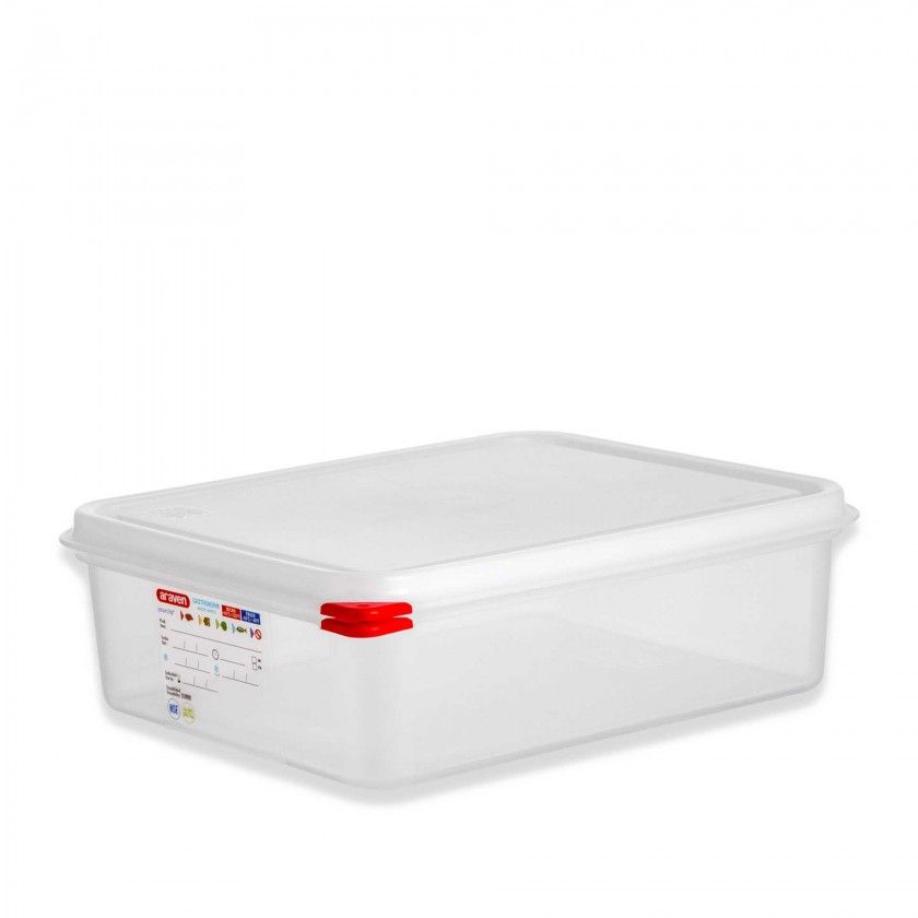 Caixa Hermtica Polipropileno Tampa Branca Gn1/2