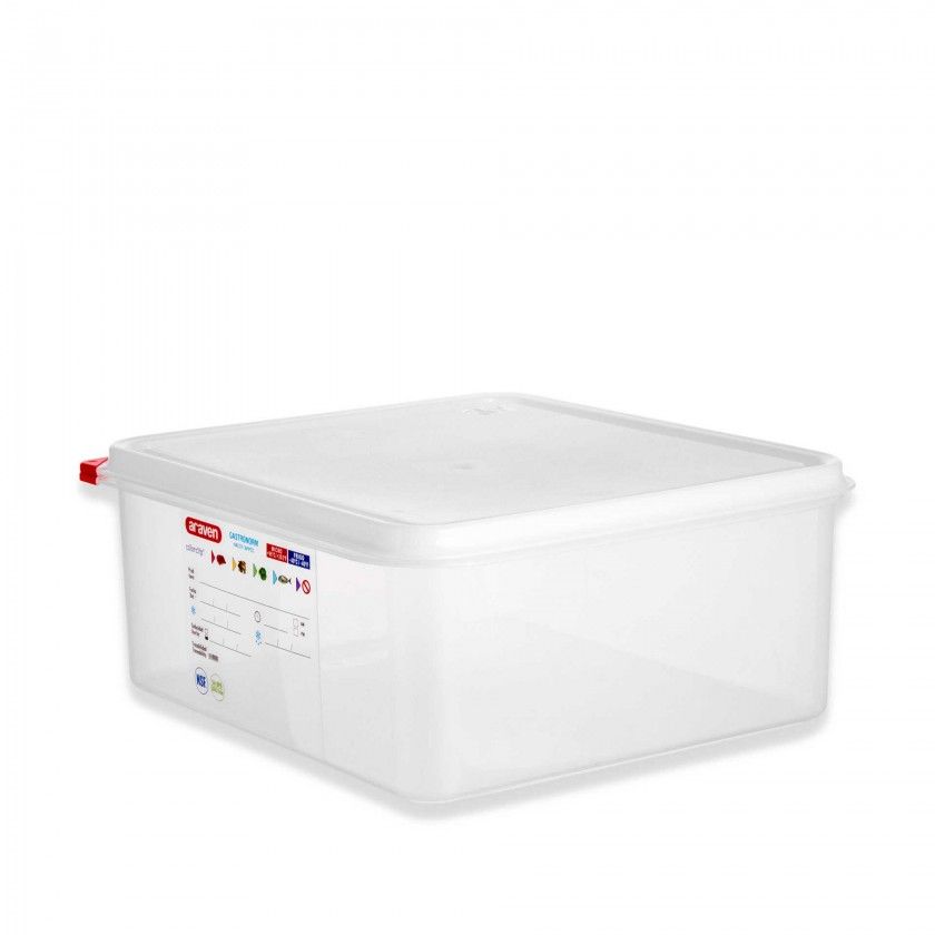 Caixa Hermtica Polipropileno Tampa Branca Gn2/3