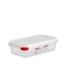 Caixa Hermética Polipropileno Tampa Branca Gn1/4 1800ml 26.5X16.2X6.5cm Caixa Hermética Polipropileno Tampa Branca Gn1/4 1800ml 26.5X16.2X6.5cm