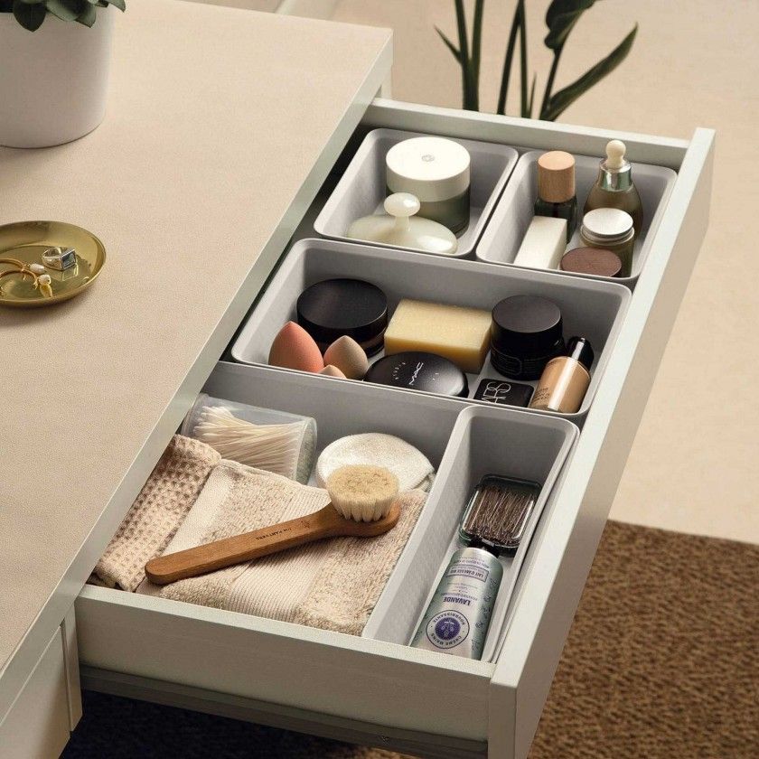 Organizador Bohol Slim Branco 8.5X26X5.5cm Organizador Bohol Slim Branco 8.5X26X5.5cm