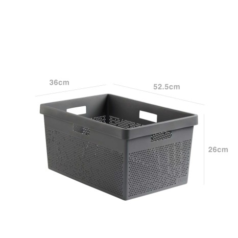 Cesta Roupa Bohol 36X52.5X26cm - Image product