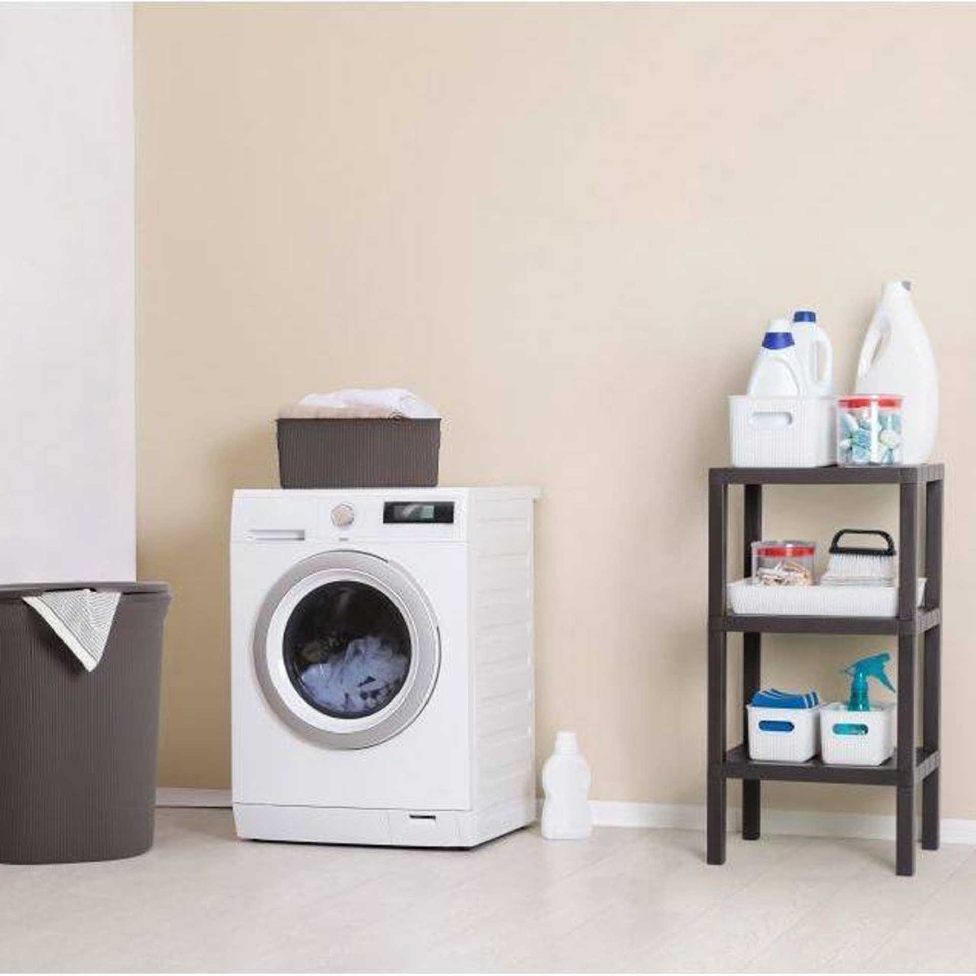 Prateleira Lombok 3 Estantes Cinza 38X29X73.5cm