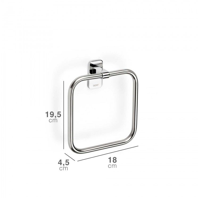 Toalheiro Parede Slim 18X4.5X19.5CM Toalheiro Parede Slim 18X4.5X19.5CM