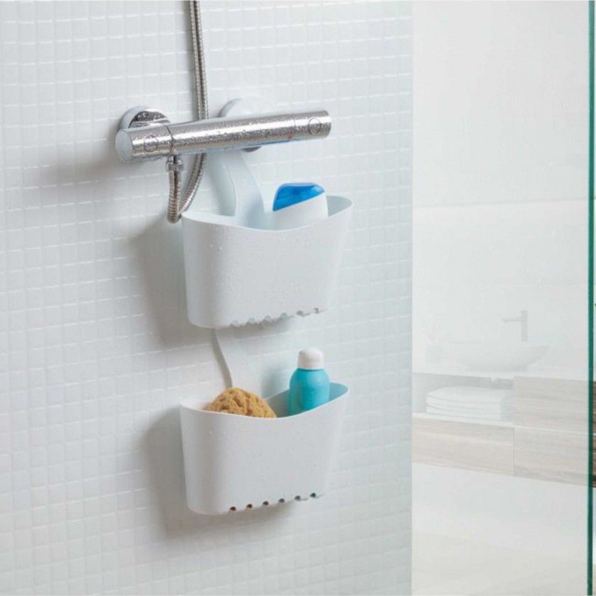 Cesto WC com Cabide Standard 25X9X28cm Cesto WC com Cabide Standard 25X9X28cm