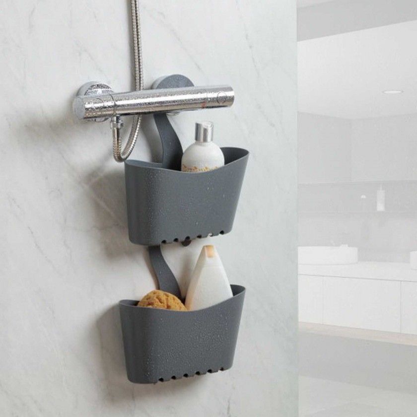 Cesto WC com Cabide Standard 25X9X28cm Cesto WC com Cabide Standard 25X9X28cm