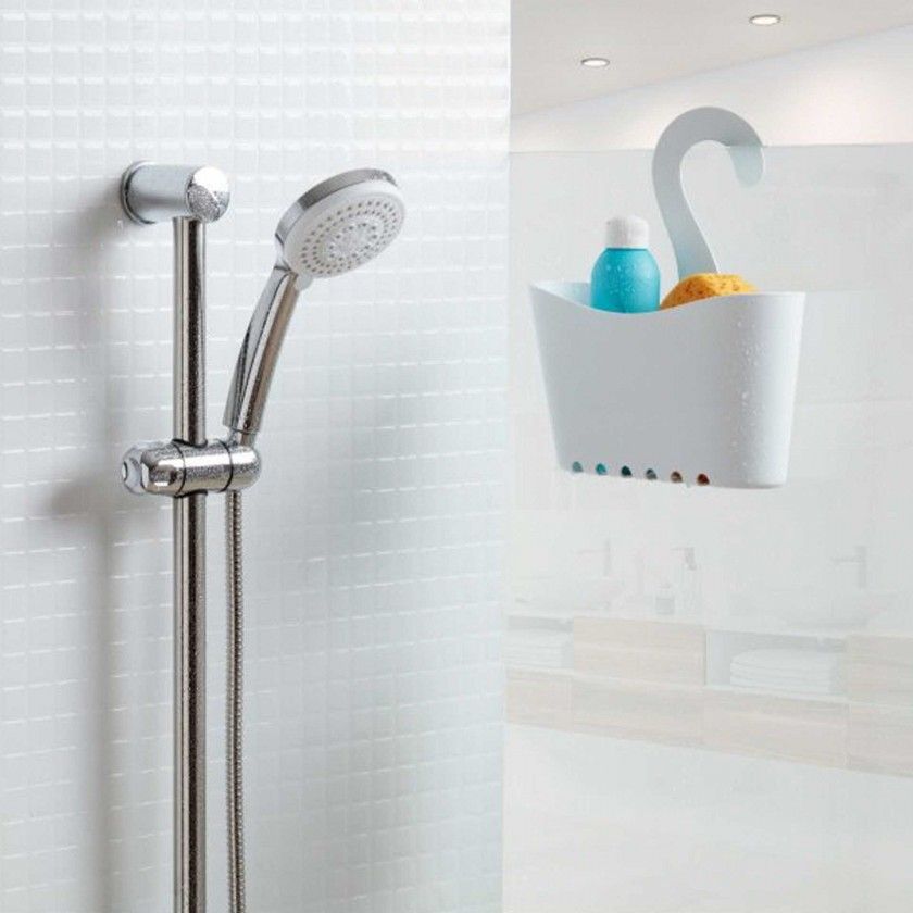 Cesto WC com Cabide Standard 25X9X28cm Cesto WC com Cabide Standard 25X9X28cm