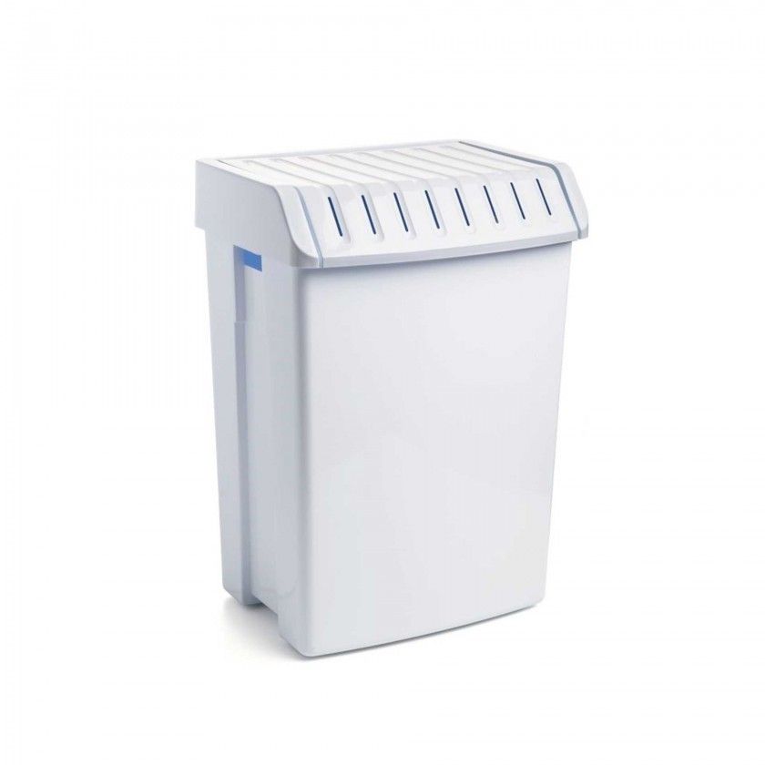 Cesto Roupa Branco 49L 40X33.5X57.5CM
