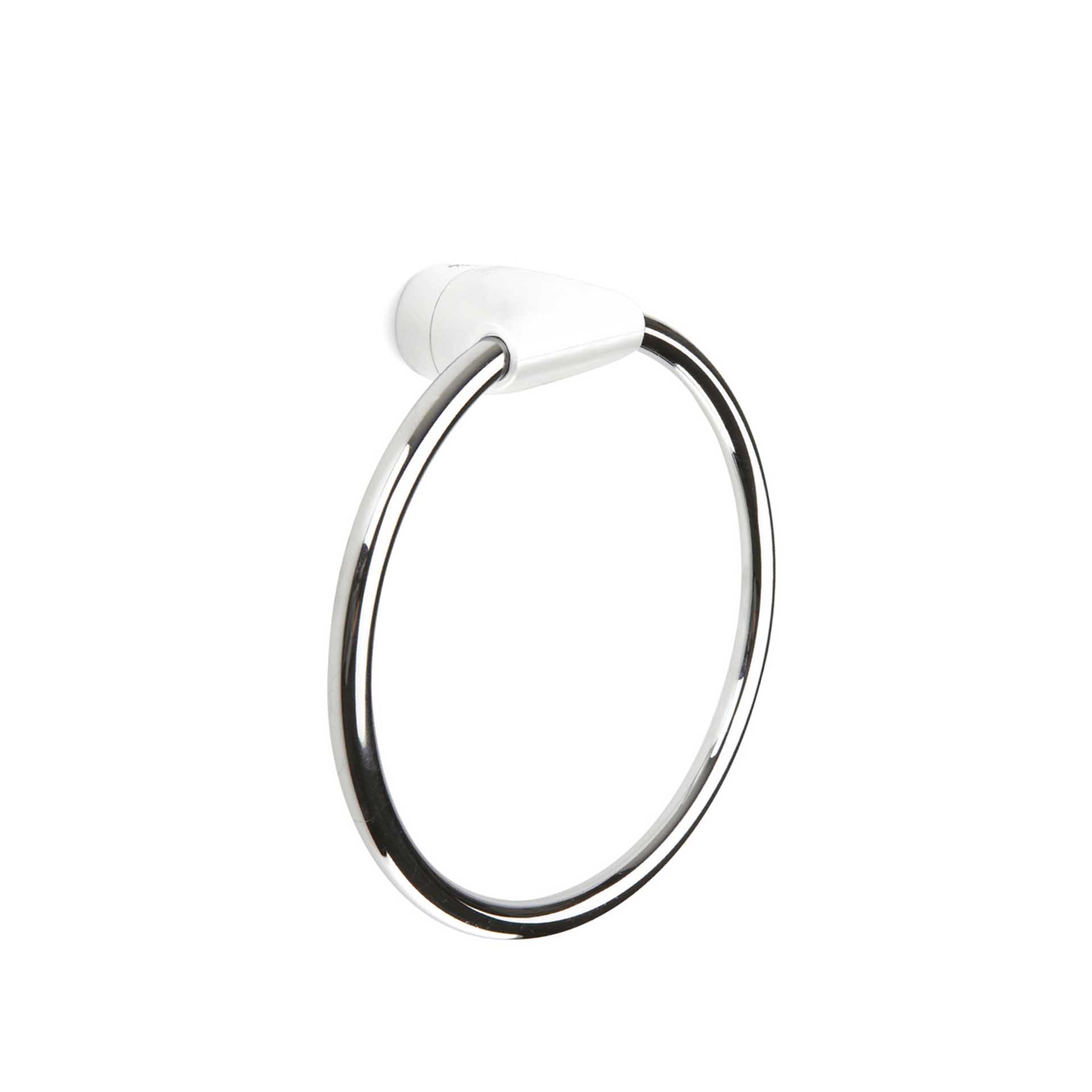 Toalheiro Inox Alpha Branco 19X6X19.5CM