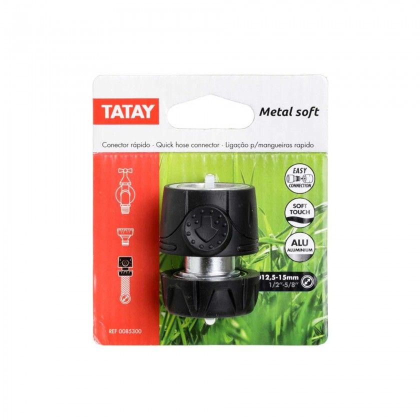 Junção Rápida Metal Soft 1/2"-5/8" Junção Rápida Metal Soft 1/2"-5/8"