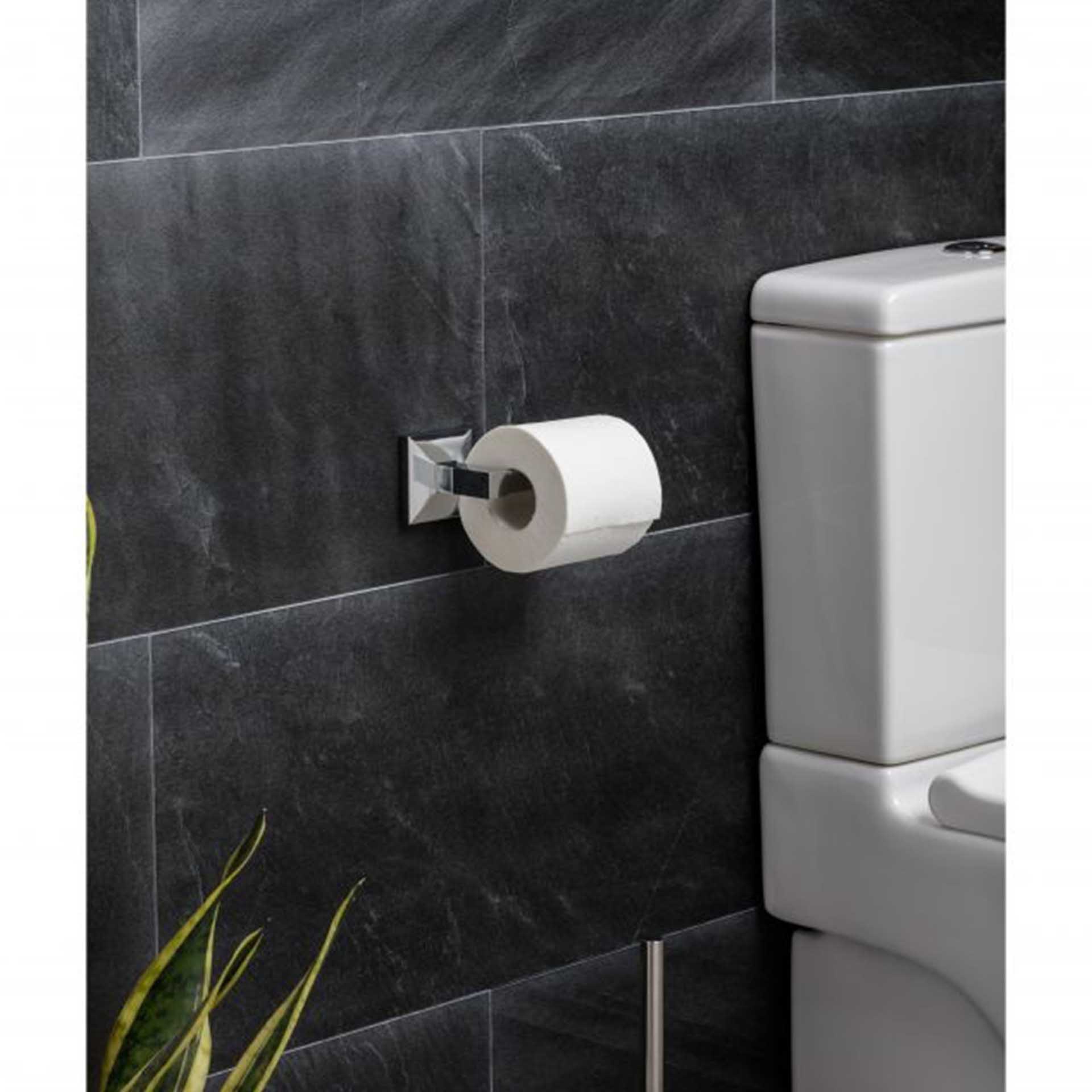 Porta Rolo Papel Higiénico Sem Tampa Iconik 6X6.5X16CM