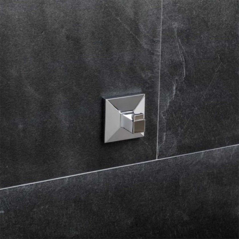 Cabide Parede Inox Iconik 6X4.5X6cm Cabide Parede Inox Iconik 6X4.5X6cm