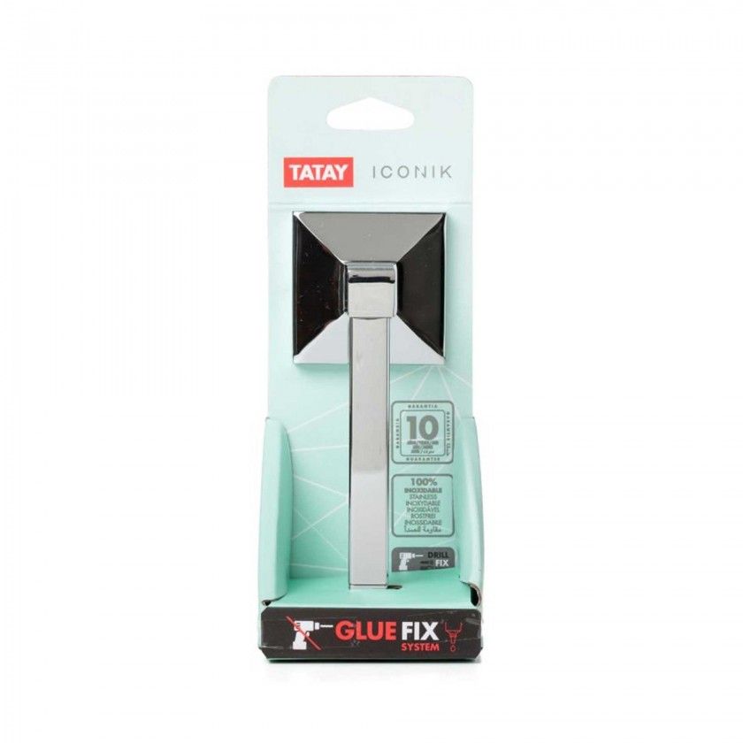 Porta Rolo Papel Higi�nico Sem Tampa Iconik 6X6.5X16CM