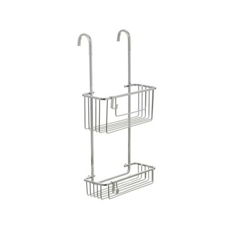 Cesto Duplo com Cabide Alum�nio 28X15.5X56CM - Image product