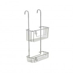 Cesto Duplo com Cabide Alumnio 28X15.5X56CM