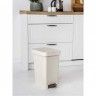 Balde Lixo com Pedal Smart Cor Sólida 25L 26X36X47cm Balde Lixo com Pedal Smart Cor Sólida 25L 26X36X47cm