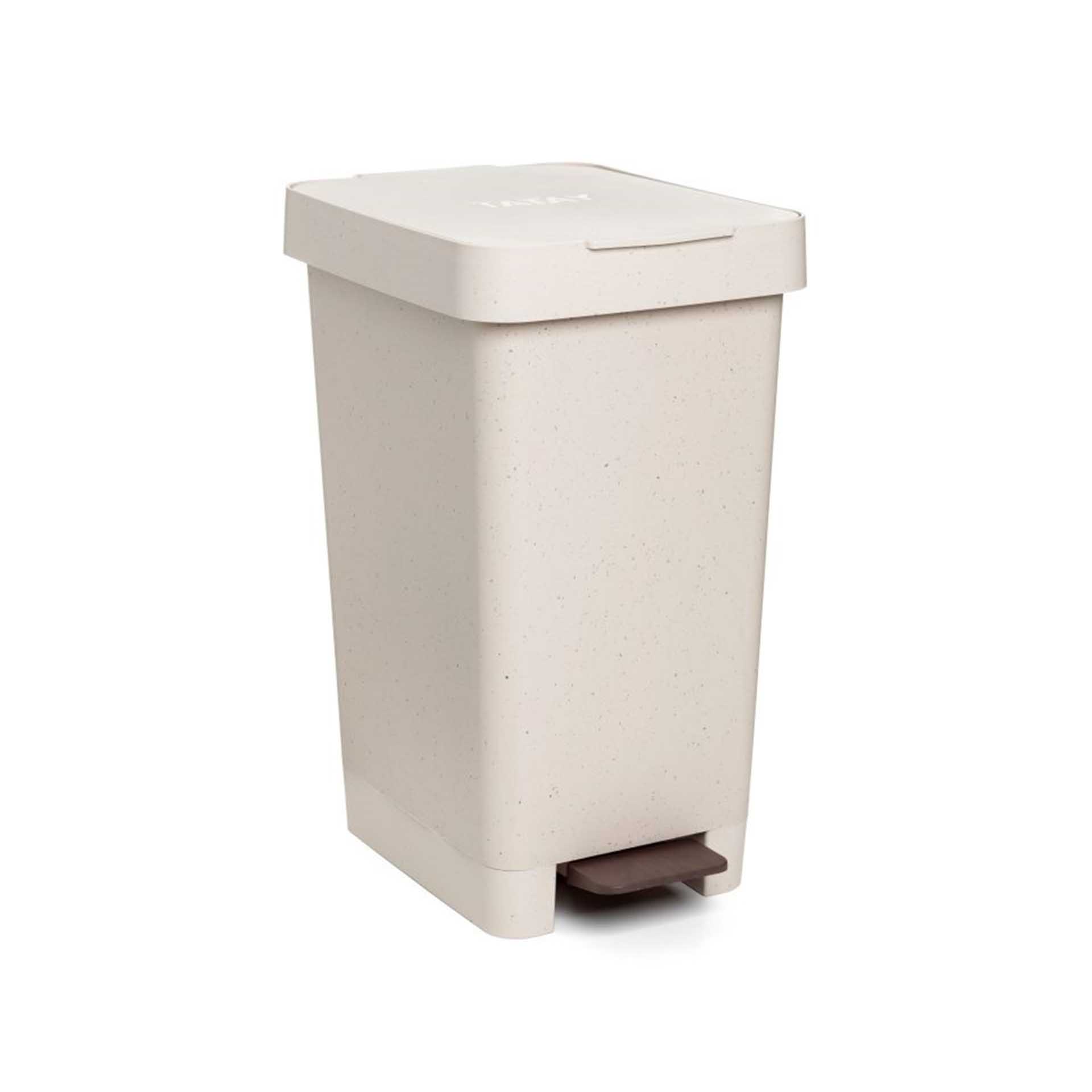 Balde Lixo com Pedal Smart Cor Sólida 25L 26X36X47cm