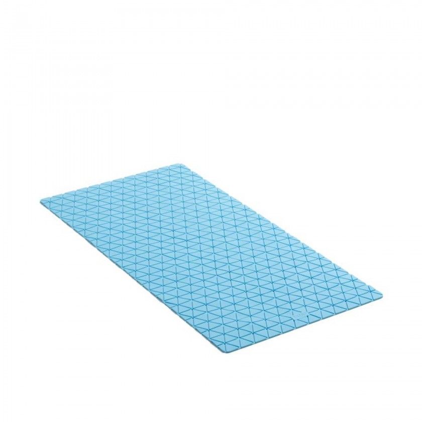 Tapete Banheira Sbs Azul 72X36CM Tapete Banheira Sbs Azul 72X36CM