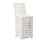 Cesto Roupa Lombok Branco 34X34X58cm Cesto Roupa Lombok Branco 34X34X58cm