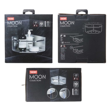 Cesto Canto Moon 20X20X12CM
