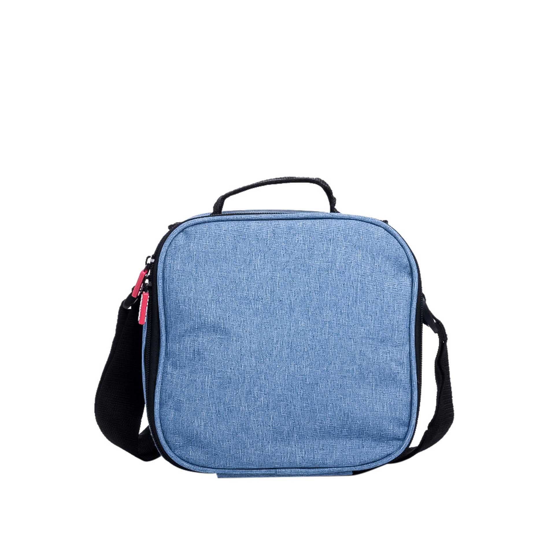 Kit Bolsa Térmica + 4 Caixas Urban Food Azul Glass Denim 2X0.2L+2X0.5L