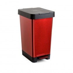 Balde Lixo com Pedal Smart Cor Sólida 25L 26X36X47cm Balde Lixo com Pedal Smart Cor Sólida 25L 26X36X47cm
