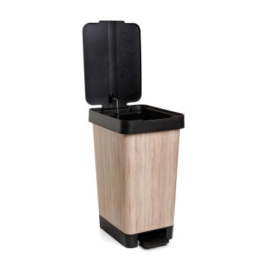 Balde Lixo com Pedal Smart Decorado 25L 26X36X47cm
