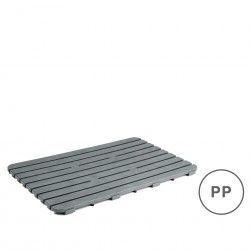 Estrado Base Chuveiro Cinza Escuro 80X50X3cm